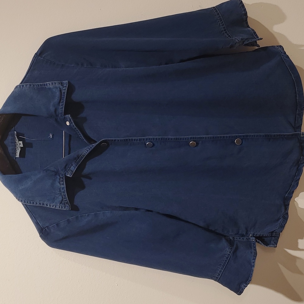Cynthia Max Soft Denim Like Blouse